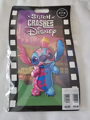Disney Stitch Crashes Sleeping Beauty Limited Edition 2021 Jumbo Pin • $8.95