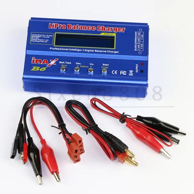 $19.46 • Buy IMax B6 AC Digital LCD RC Lipo NiMh NiCD Battery Balance Charger Power Adapter