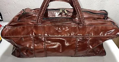 Vintage Wilson Sports Duffle Gym Travel Bag E6913 USA Faux Leather • $25