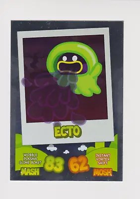 Moshi Monsters Mash Up Trading Card Rainbow Foil ECTO (Rare) MINT • £2.99