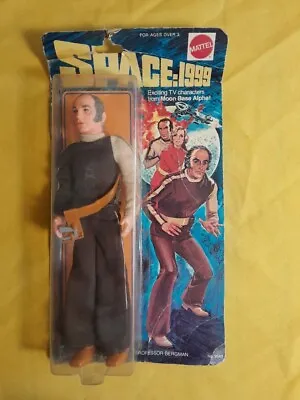 1975 Professor Bergman 9” Space 1999 New Sealed On Card Mattel  Rare G5 • $159.90