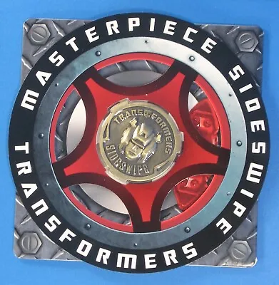 Transformers Masterpiece 2014 Sideswipe Lambor Collectors Coin MP-12 Takara Tomy • $21.99
