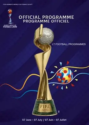 £14.99 • Buy * 2019 Fifa Womens World Cup Finals Official Tournament Programme (england) *
