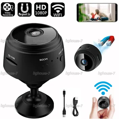 Mini Spy Hidden Camera Wifi IP Wireless Home Security DVR Night Vision Camcorder • $12.90