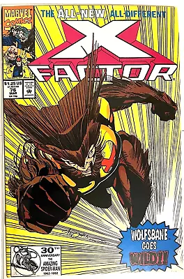 X-factor #76 Cvr A Larry Stroman 1992 Marvel Comics Vf/nm • $2.79