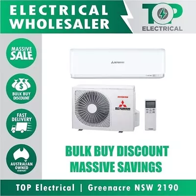 $1469 • Buy Mitsubishi Heavy Industries Air Conditioner 5KW Split System Aircon Inverter