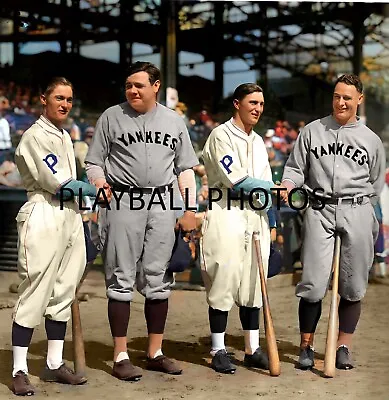 1927 World Series-Babe Ruth Colorized 8x10 Print-FREE SHIPPING • $6.95