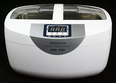 Pro 160 Watts 2.5 Liters Digital Heated Ultrasonic Cleaner Dental Gun Tattoo • $93.98