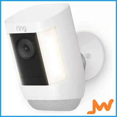 Ring Spotlight Camera Pro Advance Outdoor Camera Battery - White • $344