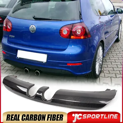 Carbon Fiber Rear Bumper Diffuser Lip For Volkswagen VW Golf 5 MK5 R32 2005-2008 • $332.49