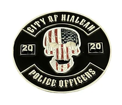 Miami Hialeah Police Midnight  Challenge Coin Police Officer • $12