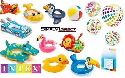 £5.99 • Buy Intex-pool Cruisers, Inflatable Blow Up Lilos And Rings, Patches - Free Post