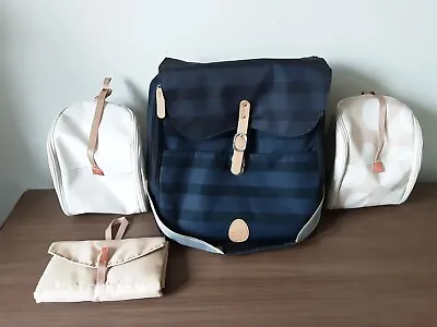 PacaPod  Changing Pram Bag Set With Insulated Feeder Bag & Changer Pod Bag & Mat • £15.99
