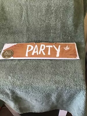 £5 • Buy Wooden Signs Set Of 6 Party Arrows New