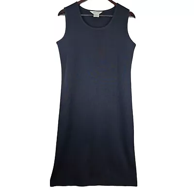 Exclusively Misook Sleeveless Sheath Knit Dress Black Size M • $78.40