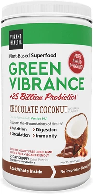 $84.99 • Buy Vibrant Health, Green Vibrance, Plant-Based Superfood Powder, Vegan Friendly, C