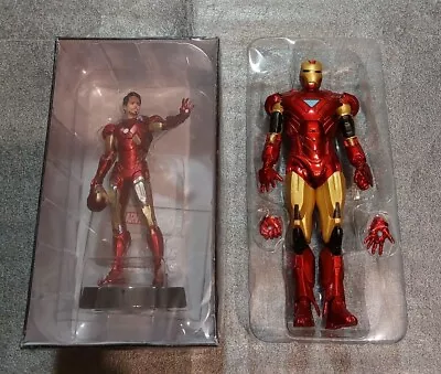 Marvel Select 7  Mark 6 Iron-Man  2 - & Marvel Eaglemoss 2016 Iron-Man - Read  • £29.99