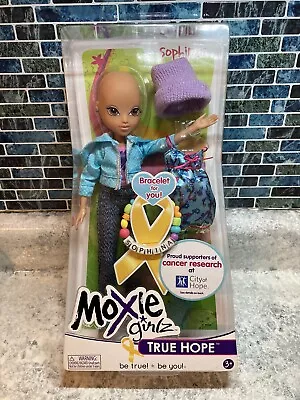 Moxie Girlz SOPHINA TRUE HOPE DOLL Cancer Research NIB • $25.99
