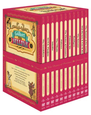 Gilbert And Sullivan DVD (2004) Peter Allen Cert E 9 Discs Fast And FREE P & P • £16.97