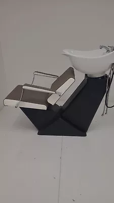 Salon Beauty Washing Shampoo Hairdressing Barber Back Wash Chair Basin Sink Unit • £600