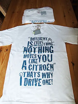 £12.50 • Buy Citroen Related T-shirt - Different Is Everything...