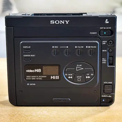 Sony EVO-250 Analog NTSC Hi8 Video8 8mm Player W/ TBC **FULLY REBUILT** • $449.99