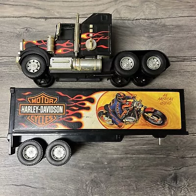 Vintage 1983/93 Buddy L Harley Davidson Semi Truck An American Legend  As Is • $20