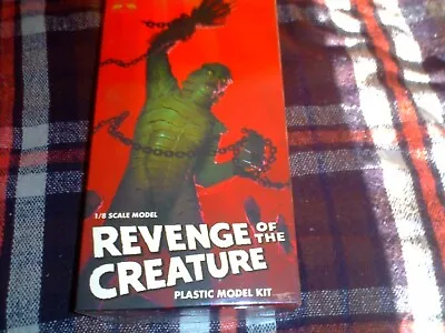 X-plus 1/8 Scale The Film Revenge Of The Creature Model Kit Figure • £49.99