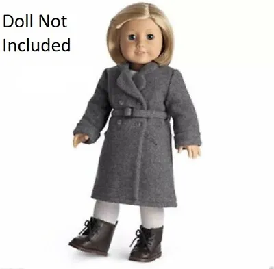 American Girl Doll Kit's Winter Coat Saige Sweater Cords Dress  NEW!! Retired • $159.27