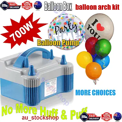 $9.99 • Buy Portable Electric Balloon Pump Balloon Arch Kit Balloons Box Multichoice List