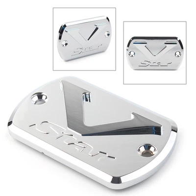 $16.83 • Buy For Yamaha V Star XVS 650/950/1100 Front Brake Fluid Cap Reservoir Cover