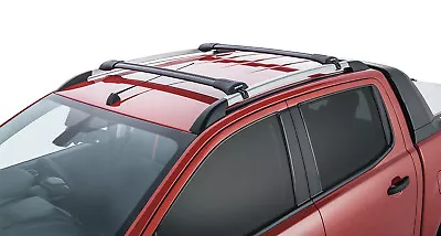 Rhino Pair Black Stealth Roof Racks FOR Ford Ranger ( Fitted With Roof Rails)  • $499