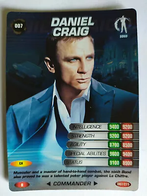 £1.99 • Buy James Bond 007 Spy Cards Trading Card 2008 Number 7