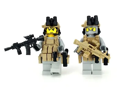 Ranger 2 Pack US Army Minifigure Soldiers Made With Real LEGO® Minifigures • $37.35