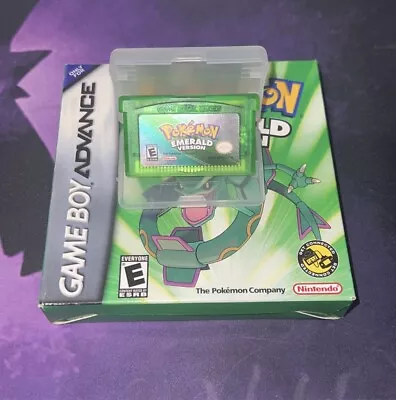 Nintendo Pokemon Emerald Video Game Cartridge Gameboy • $19.95