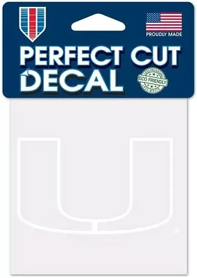 Miami Hurricanes 4x4 Perfect Cut Decal Sticker Car Truck Auto FAST SHIP W • $5.98