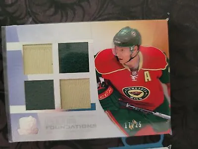 09-10 UD Upper Deck The Cup Foundations Mikko Koivu /25 Quad Jerseys • $13.77