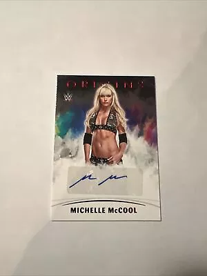 Michelle Mccool Auto Origins Card • $30