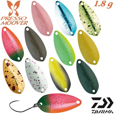 Daiwa Presso Moover 1.8 G 28 Mm Area Trout Spoon Various Colors • $10.79