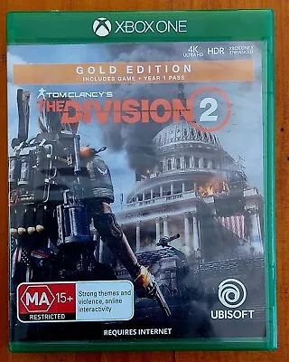 Tom Clancy's The Division 2 (Gold Edition) Xbox One Game - FREE Postage  • $12.95