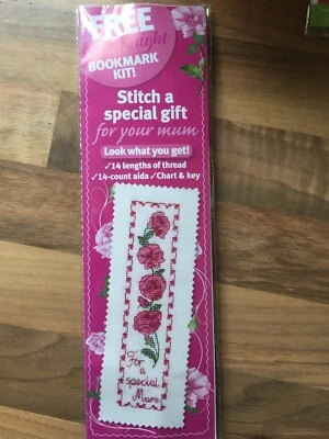 £4.99 • Buy CROSS STITCH KIT For BOOKMARK