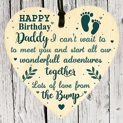 Birthday Gifts Love From The Bump Mummy Daddy To Be Nanny Grandad Brother Sister • £3.49