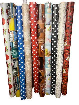 Pvc Wipe Clean Oilcloth Vinyl Tablecloth  Table Cover Protector Lots Of Design • £8.95