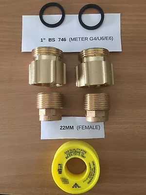 Gas Meter Adapter For U6 E6 G4 • £39.99