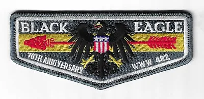 Bsa Oa Lodge 482 Black Eagle 70th Anniversary Mint Flap • $14.95
