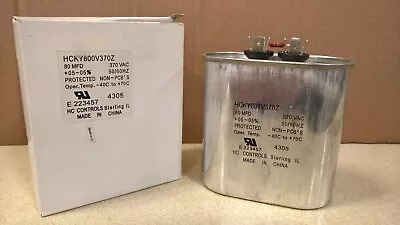 New In Box Hartland Controls Run Capacitors Lot Of 8pcs HCKY800V370Z 370VAC 80MF • $59.99