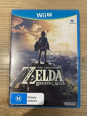 Nintendo Wii U - The Legend Of Zelda: Breath Of The Wild Game Disc • $69.99