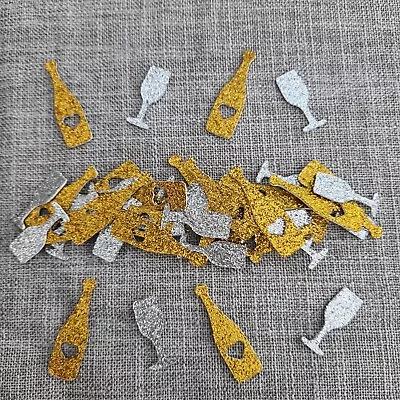 £3.39 • Buy Champagne Bottles/Glasses Table Confetti Hen Party/Engagement/New Year
