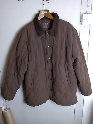 £36.60 • Buy Jack Murphy Outdoor Mens Men's Brown  Quilted Jacket Coat Size Large Countrywear