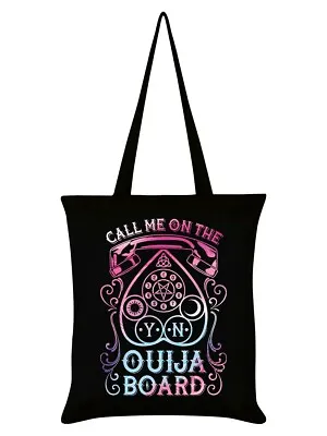 £8.50 • Buy Call Me On The Ouija Board Tote Bag Black Witch Funny Pentagram Wicca Goth Emo